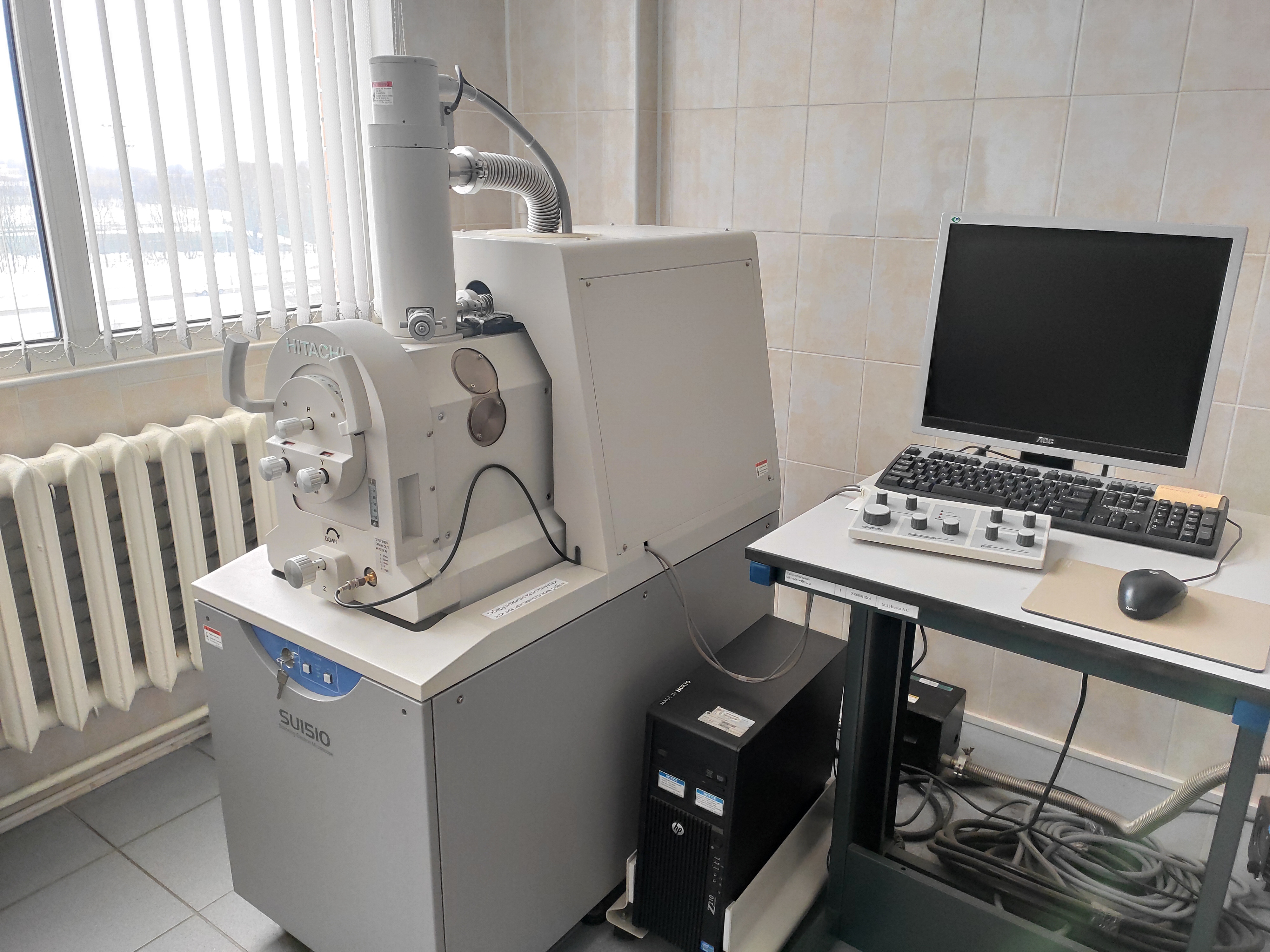 Малогабаритный сканирующий электронный микроскоп SU1510, Hitachi